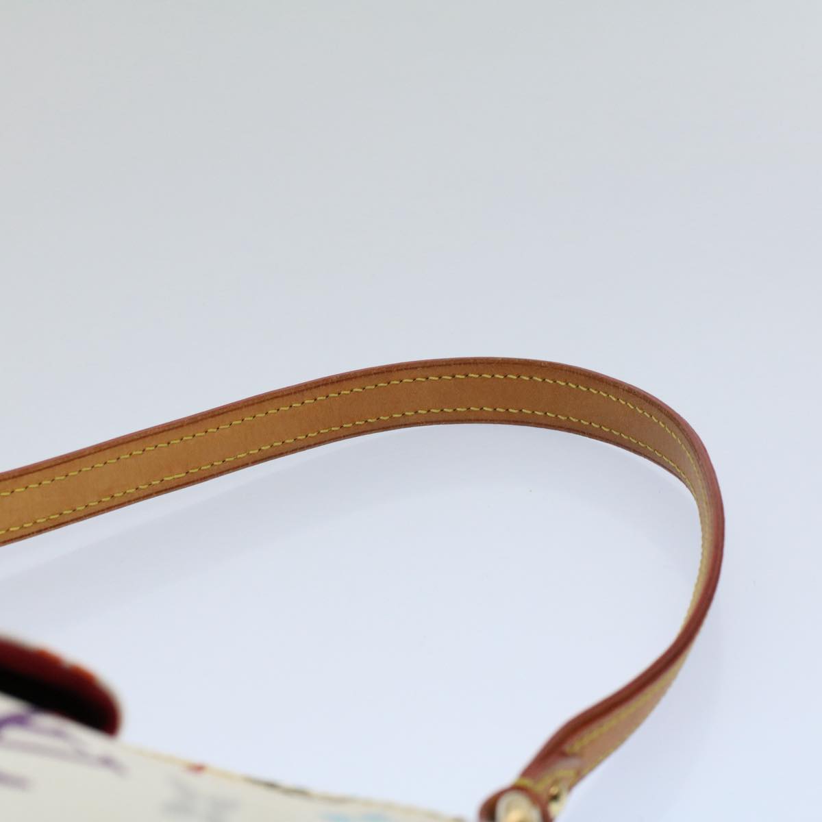 LOUIS VUITTON Monogram Multicolor Eliza Shoulder Bag White M40098 LV 55061