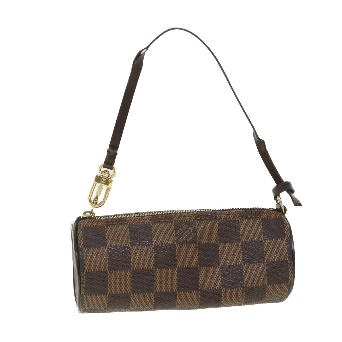 LOUIS VUITTON Damier Ebene Papillon Pouch LV 55069
