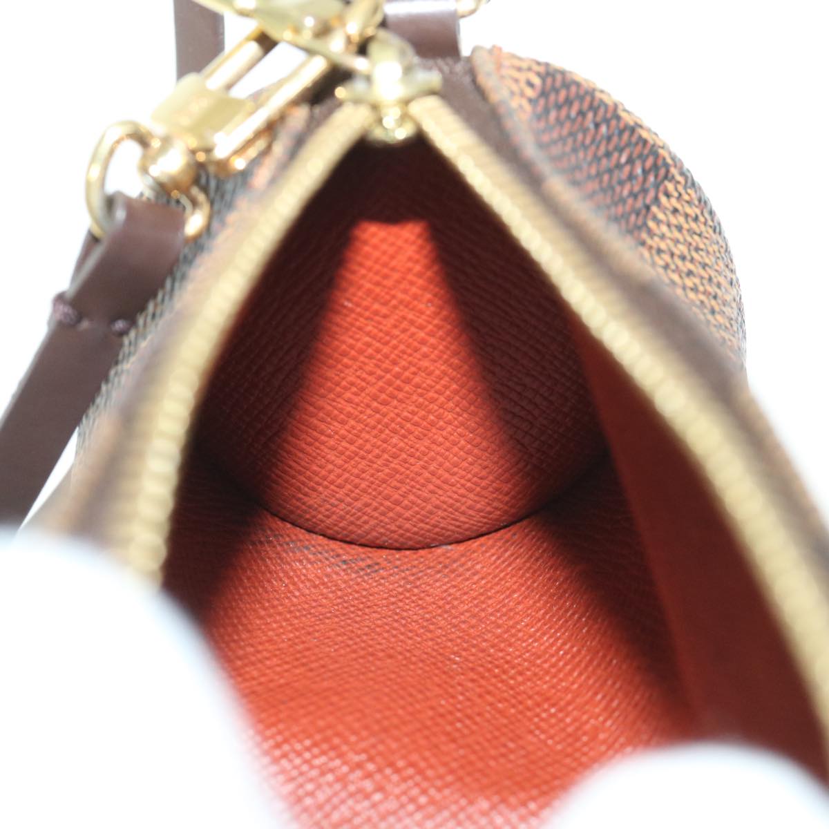 LOUIS VUITTON Damier Ebene Papillon Pouch LV 55069