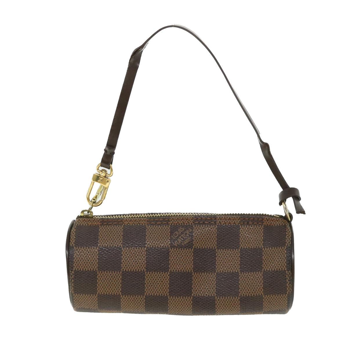 LOUIS VUITTON Damier Ebene Papillon Pouch LV 55069