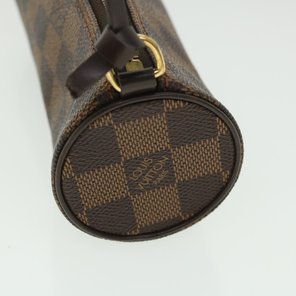LOUIS VUITTON Damier Ebene Papillon Pouch LV 55069