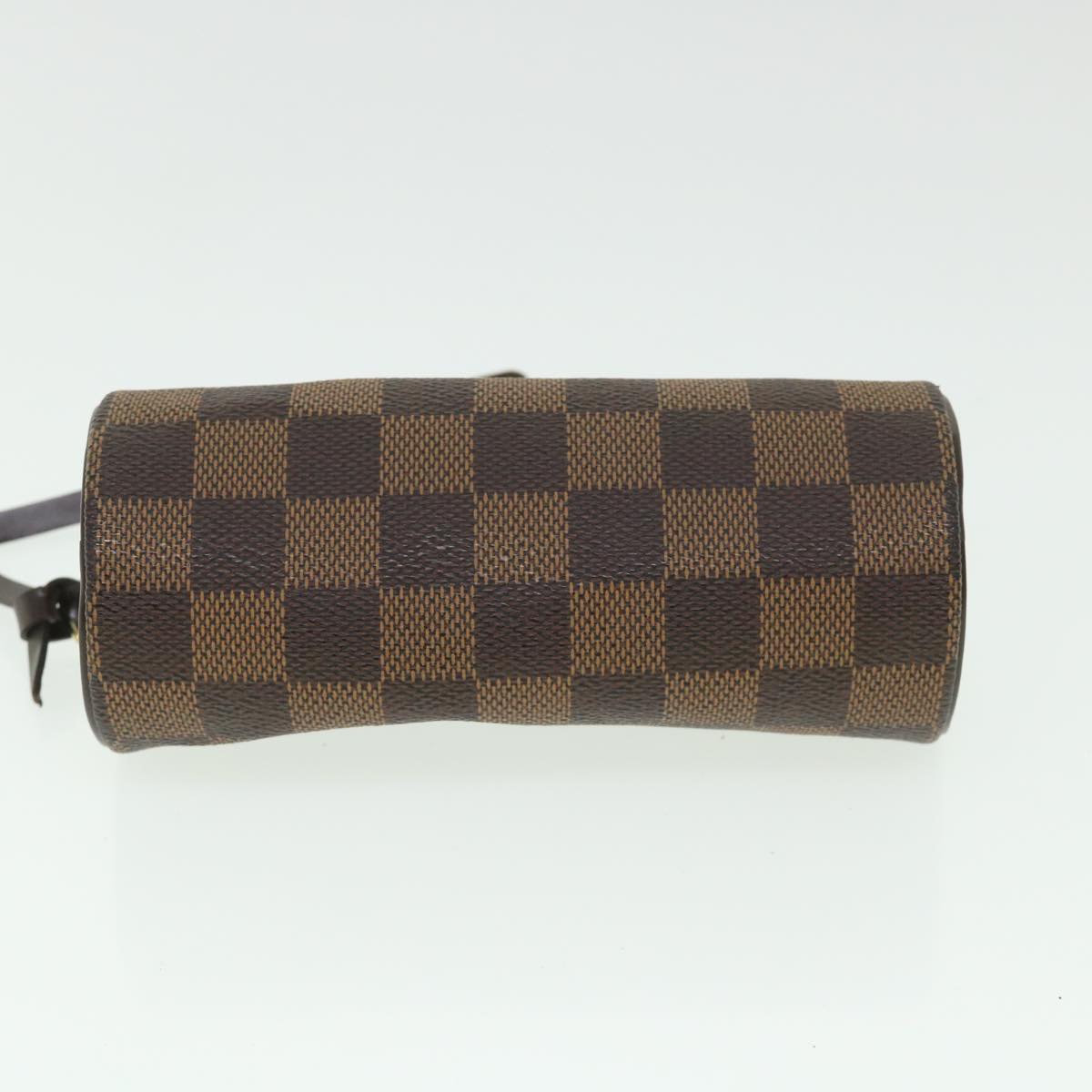 LOUIS VUITTON Damier Ebene Papillon Pouch LV 55069