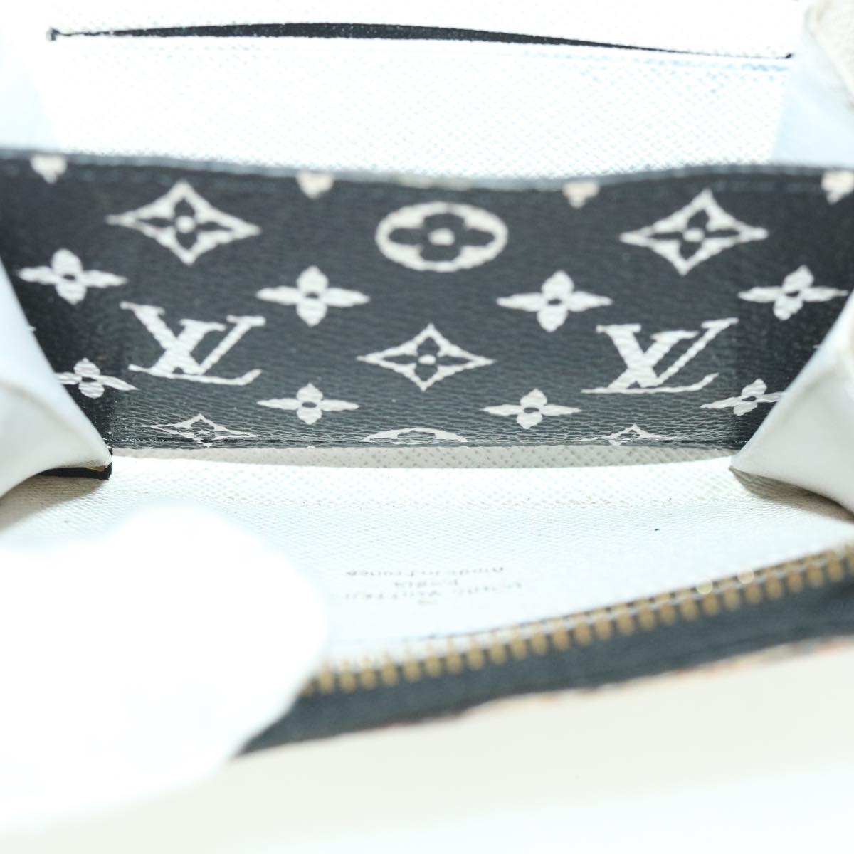 LOUIS VUITTON Monogram Giant Crafty Zippy Coin Purse Caramel M69496 55070