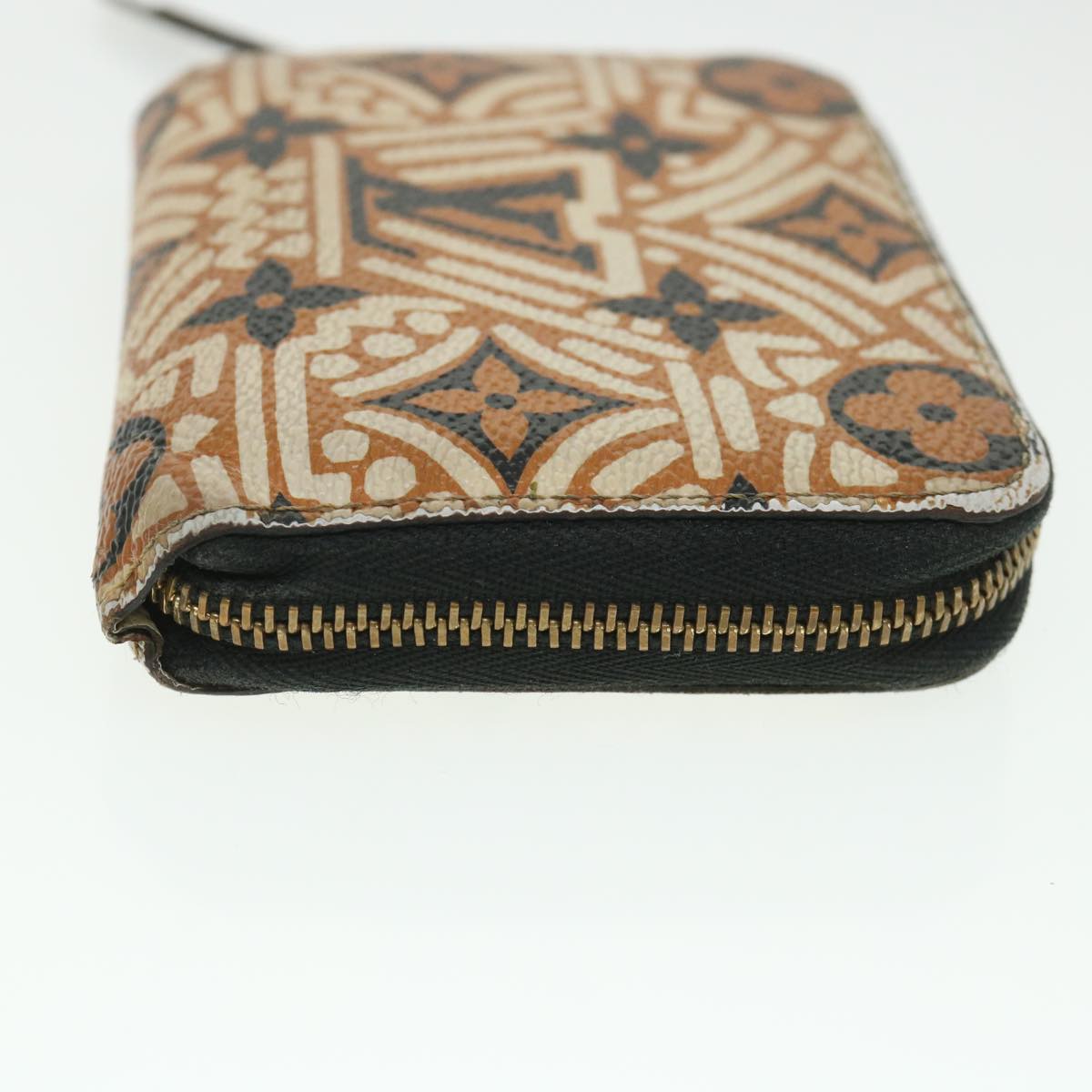 LOUIS VUITTON Monogram Giant Crafty Zippy Coin Purse Caramel M69496 55070