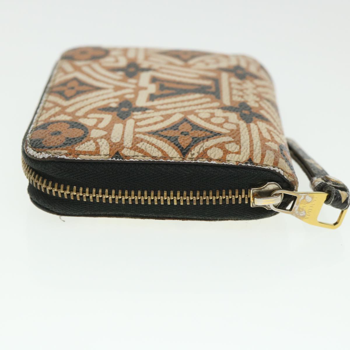 LOUIS VUITTON Monogram Giant Crafty Zippy Coin Purse Caramel M69496 55070