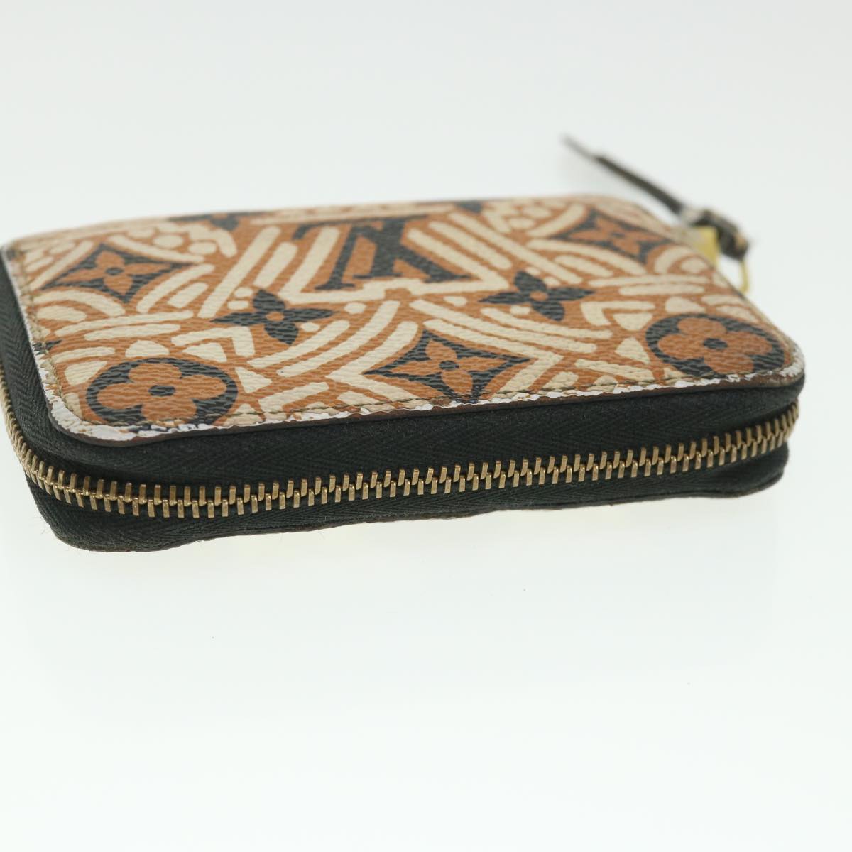 LOUIS VUITTON Monogram Giant Crafty Zippy Coin Purse Caramel M69496 55070