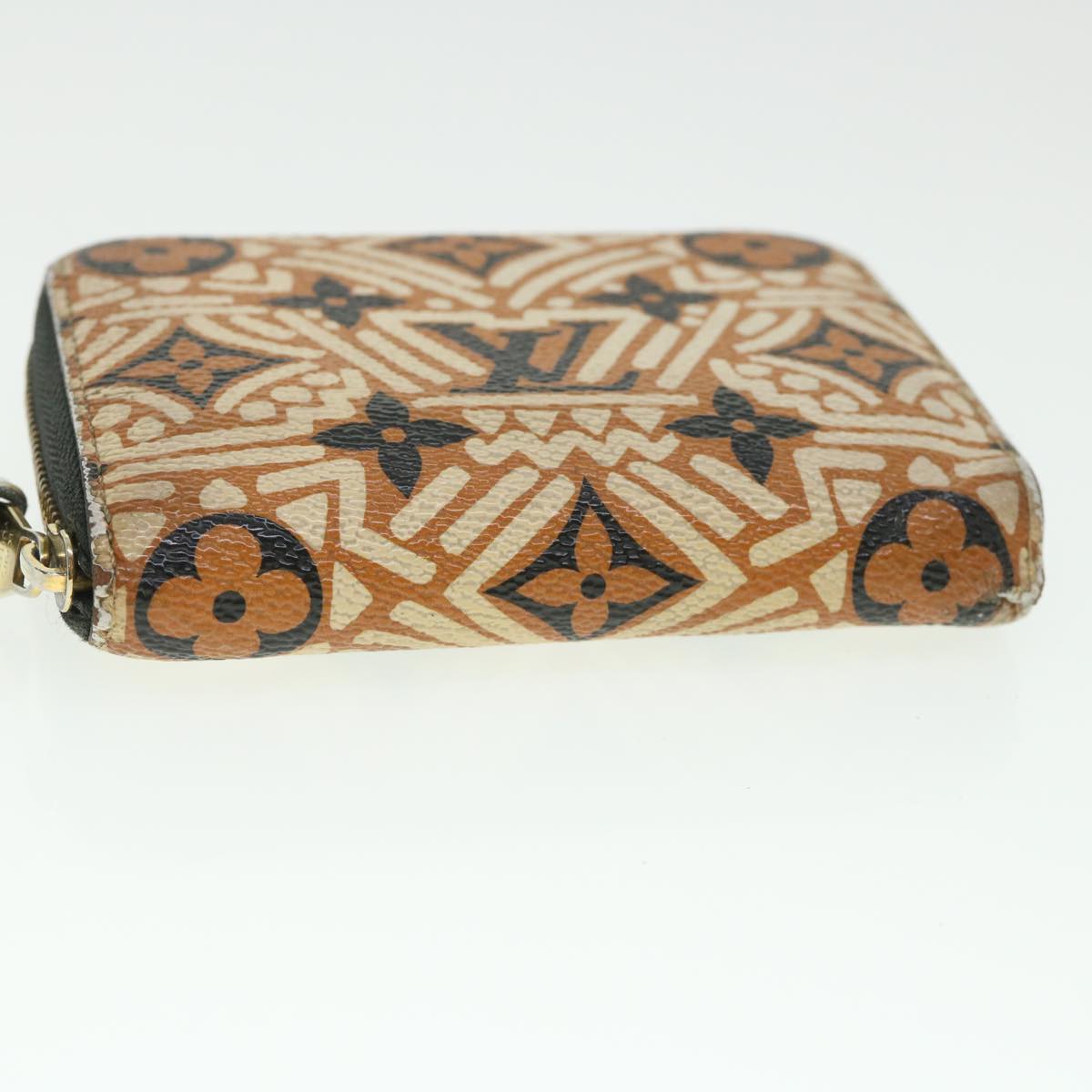 LOUIS VUITTON Monogram Giant Crafty Zippy Coin Purse Caramel M69496 55070