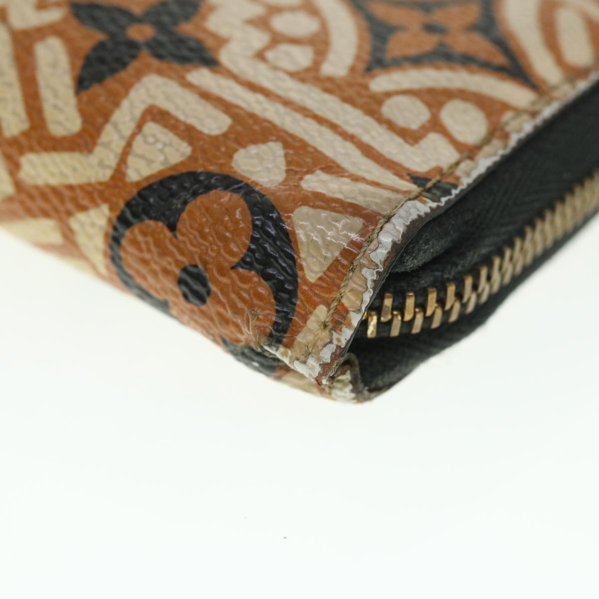 LOUIS VUITTON Monogram Giant Crafty Zippy Coin Purse Caramel M69496 55070