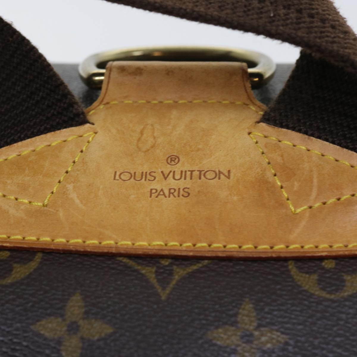 LOUIS VUITTON Monogram Montsouris GM Backpack M51135 LV 55075
