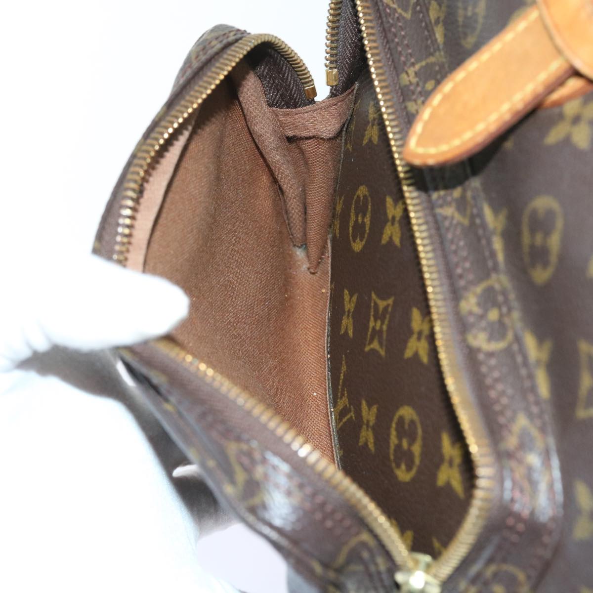 LOUIS VUITTON Monogram Montsouris GM Backpack M51135 LV 55075