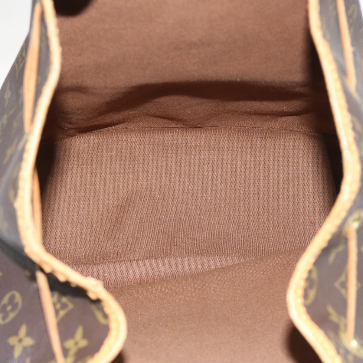 LOUIS VUITTON Monogram Montsouris GM Backpack M51135 LV 55075