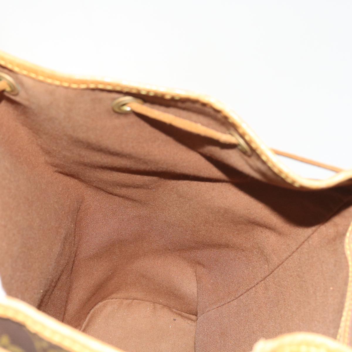 LOUIS VUITTON Monogram Montsouris GM Backpack M51135 LV 55075