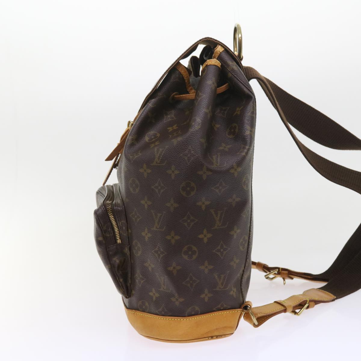 LOUIS VUITTON Monogram Montsouris GM Backpack M51135 LV 55075