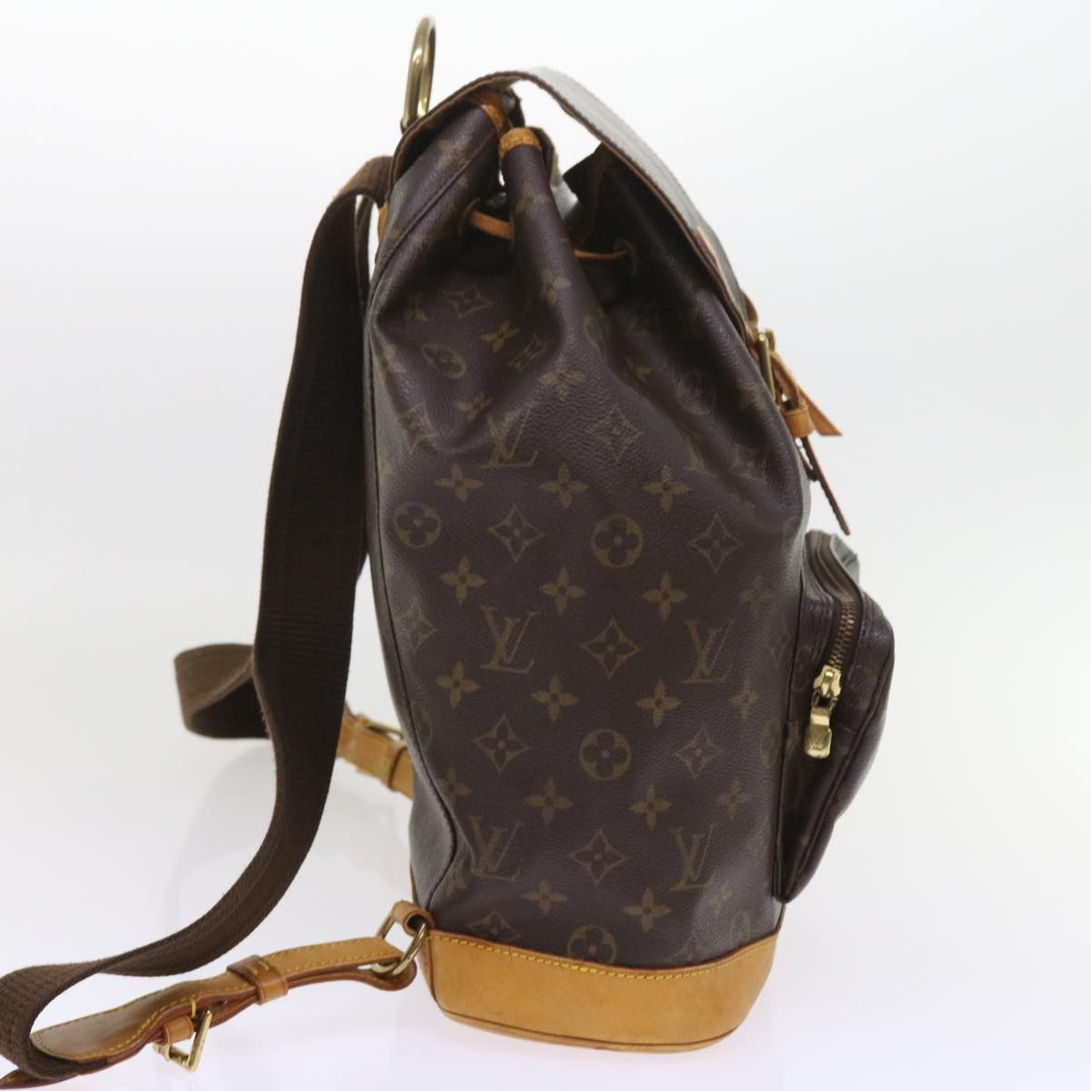 LOUIS VUITTON Monogram Montsouris GM Backpack M51135 LV 55075