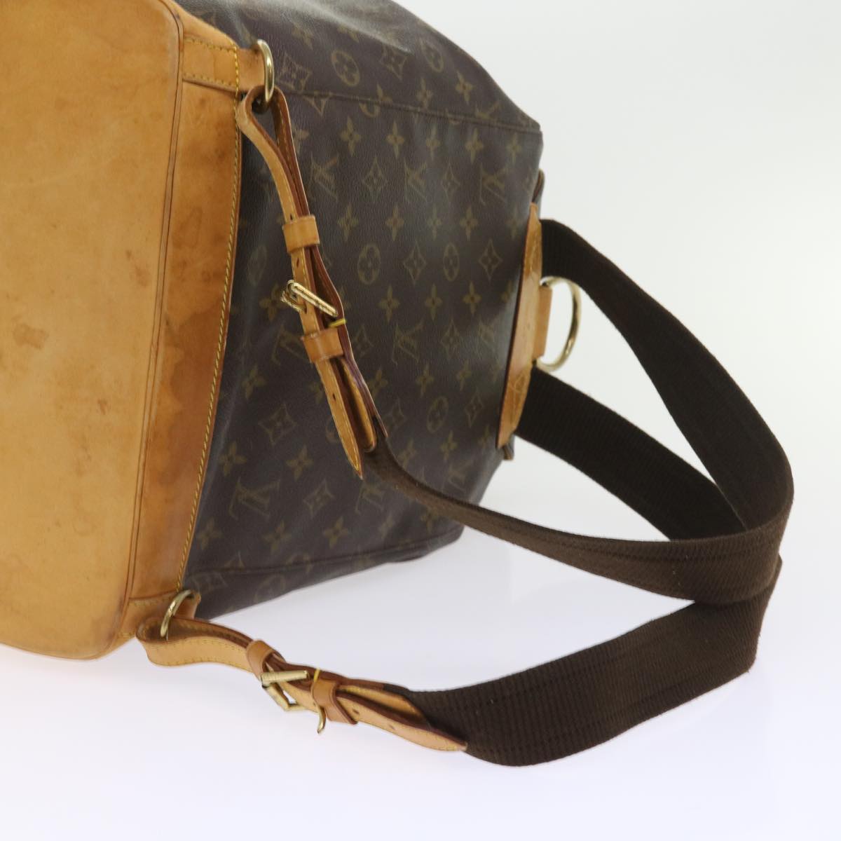 LOUIS VUITTON Monogram Montsouris GM Backpack M51135 LV 55075