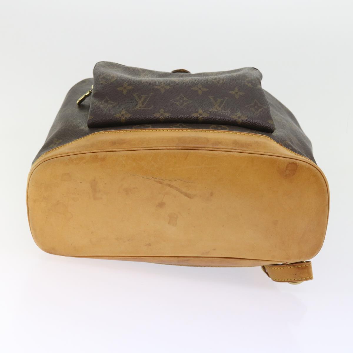 LOUIS VUITTON Monogram Montsouris GM Backpack M51135 LV 55075