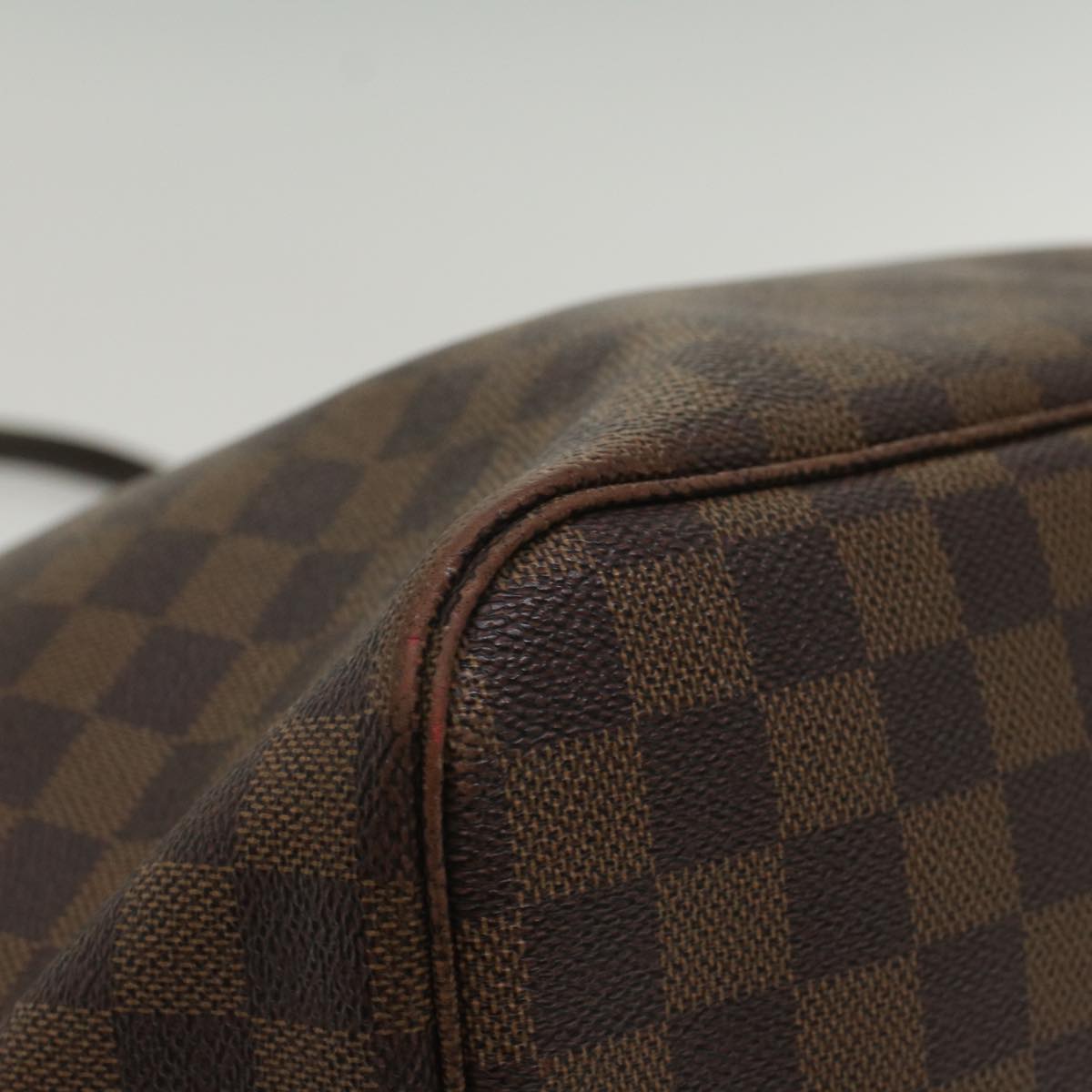 LOUIS VUITTON Damier Ebene Neverfull GM Tote Bag N51106 LV 55081