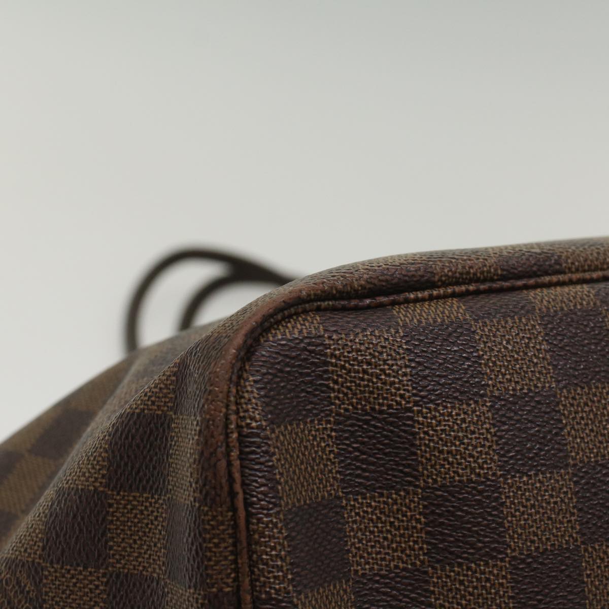LOUIS VUITTON Damier Ebene Neverfull GM Tote Bag N51106 LV 55081