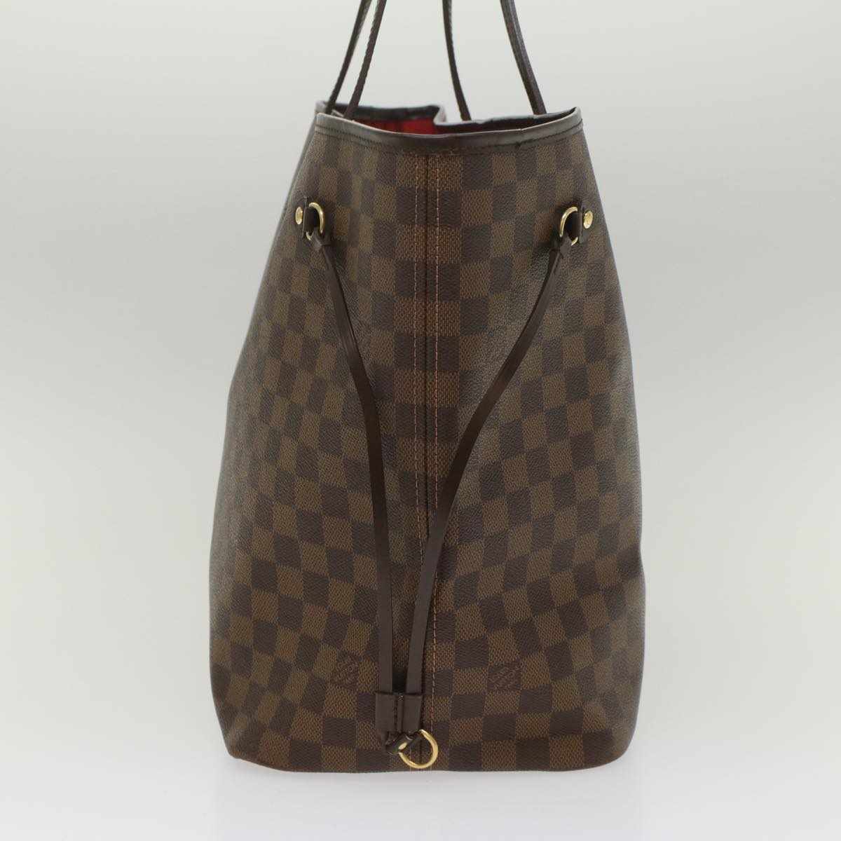 LOUIS VUITTON Damier Ebene Neverfull GM Tote Bag N51106 LV 55081