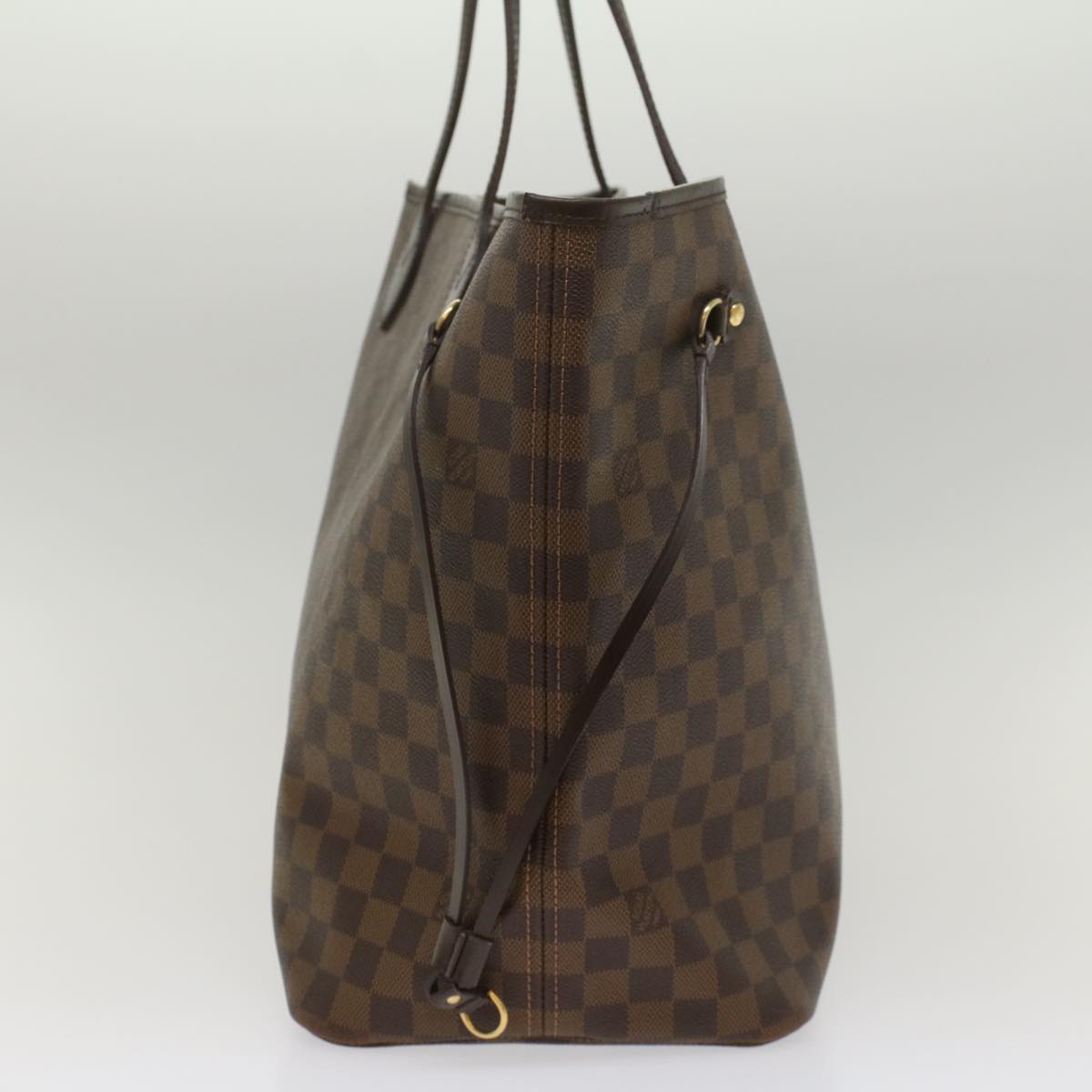 LOUIS VUITTON Damier Ebene Neverfull GM Tote Bag N51106 LV 55081