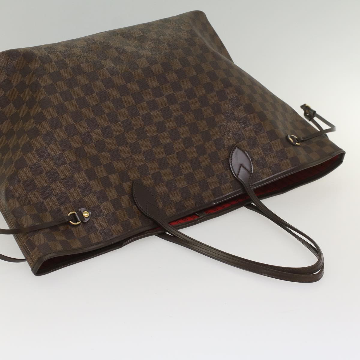LOUIS VUITTON Damier Ebene Neverfull GM Tote Bag N51106 LV 55081
