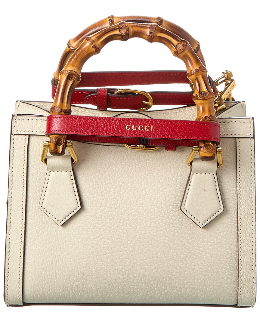 Luxury Gucci Trending 2025 Diana Mini Leather Tote