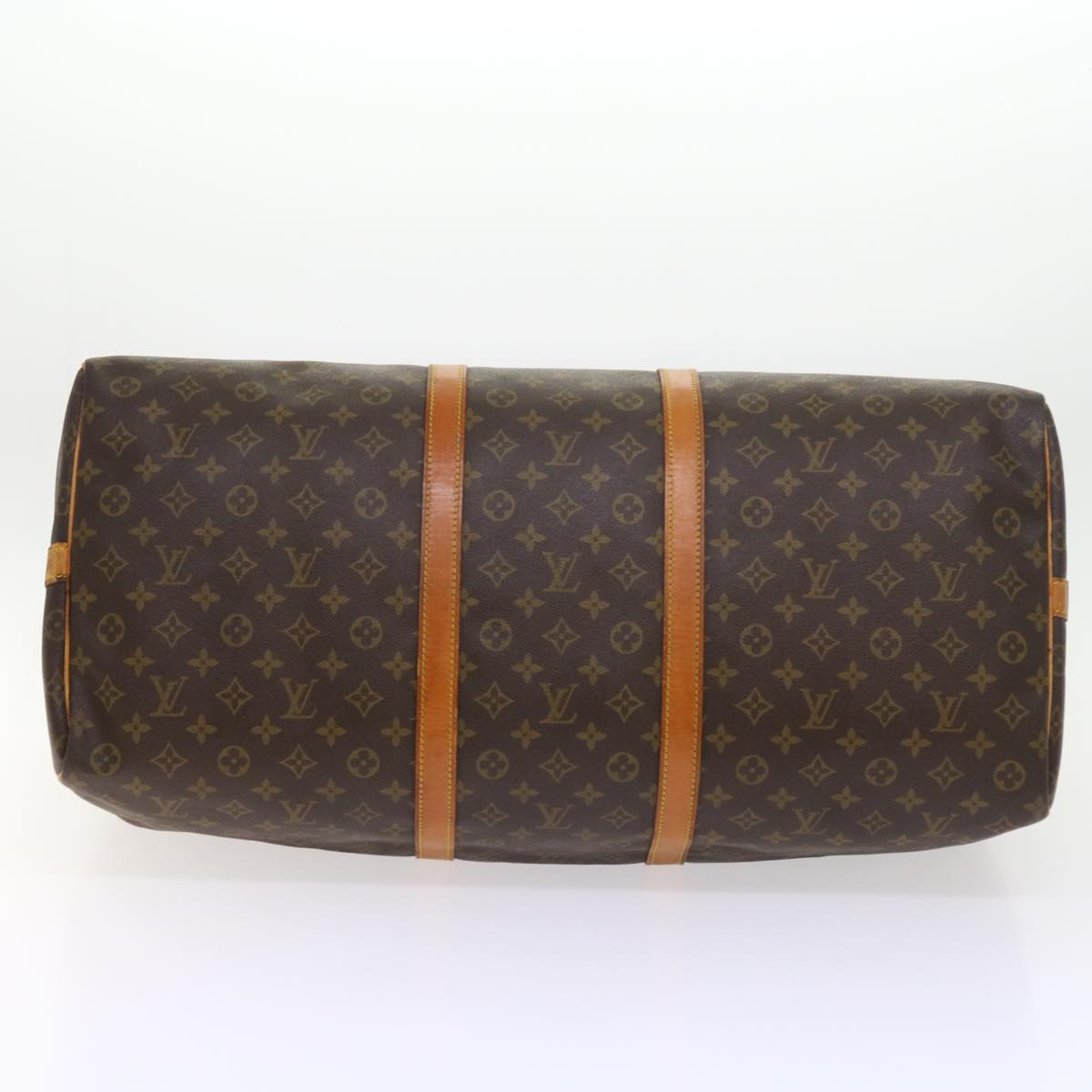 LOUIS VUITTON Monogram Keepall Bandouliere 60 Boston Bag M41412 LV 55086