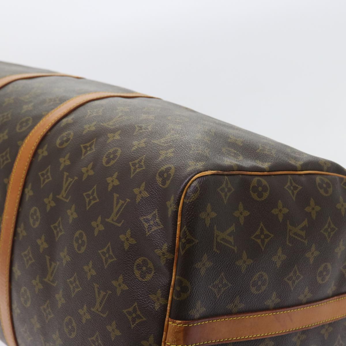 LOUIS VUITTON Monogram Keepall Bandouliere 60 Boston Bag M41412 LV 55086