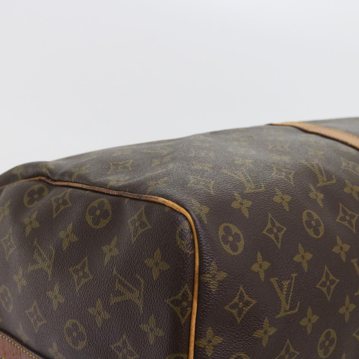 LOUIS VUITTON Monogram Keepall Bandouliere 60 Boston Bag M41412 LV 55086
