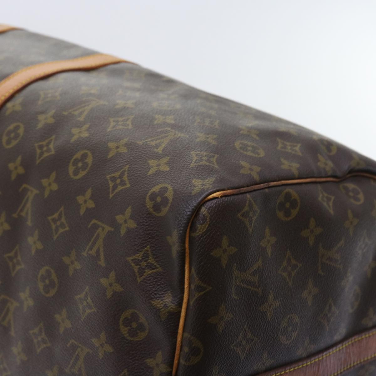 LOUIS VUITTON Monogram Keepall Bandouliere 60 Boston Bag M41412 LV 55086