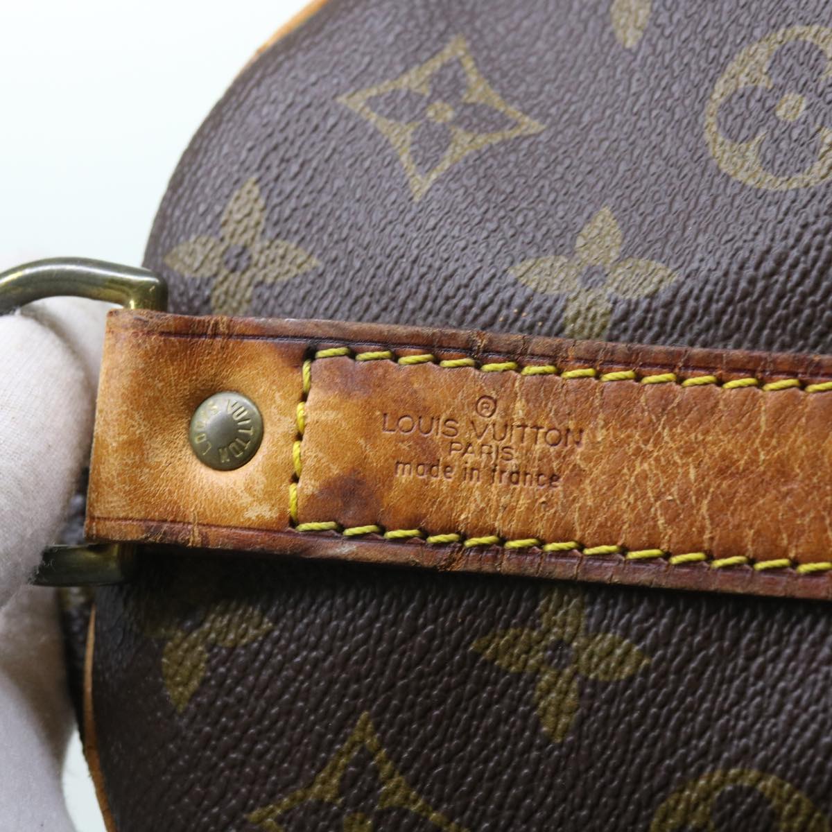 LOUIS VUITTON Monogram Keepall Bandouliere 60 Boston Bag M41412 LV 55086