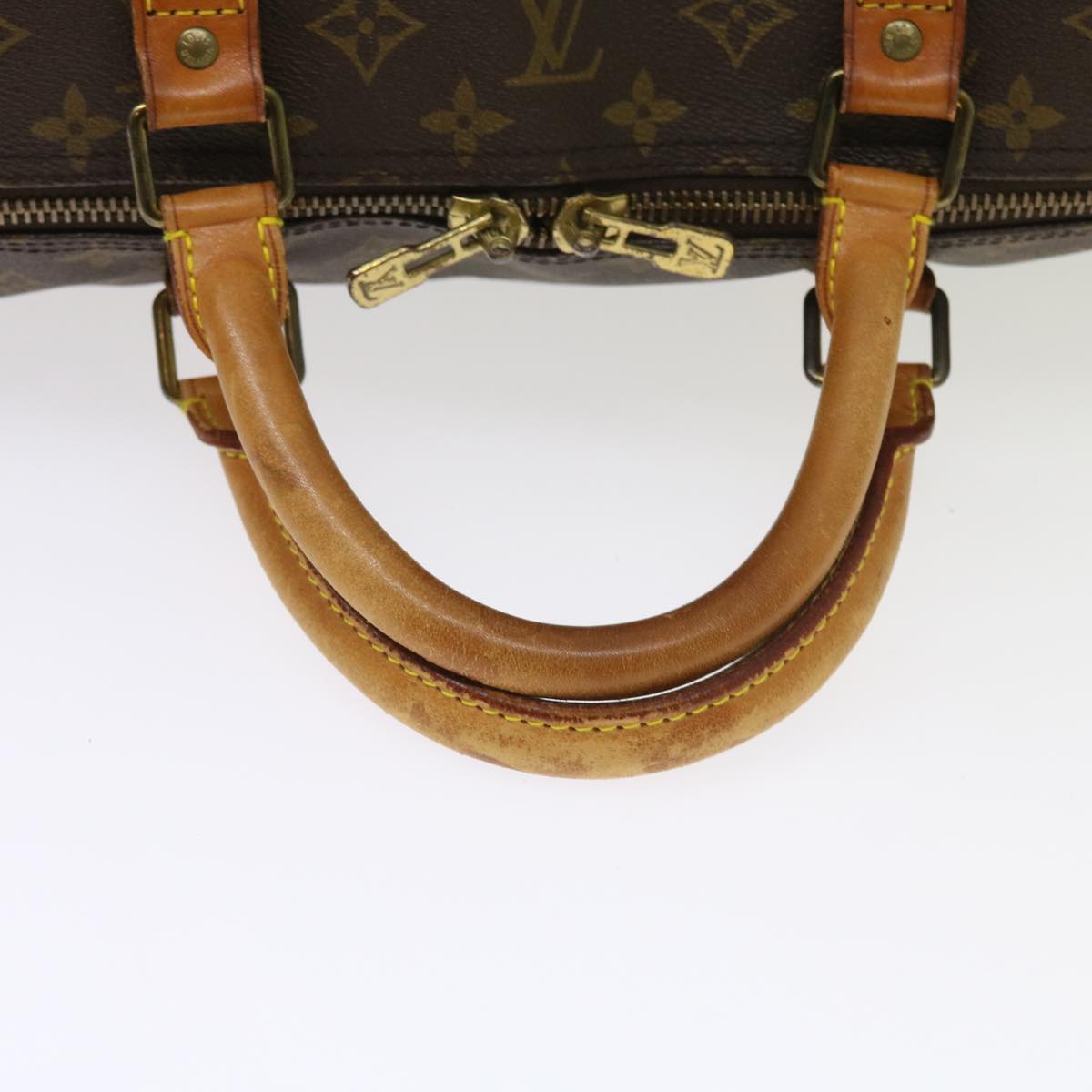 LOUIS VUITTON Monogram Keepall Bandouliere 60 Boston Bag M41412 LV 55086