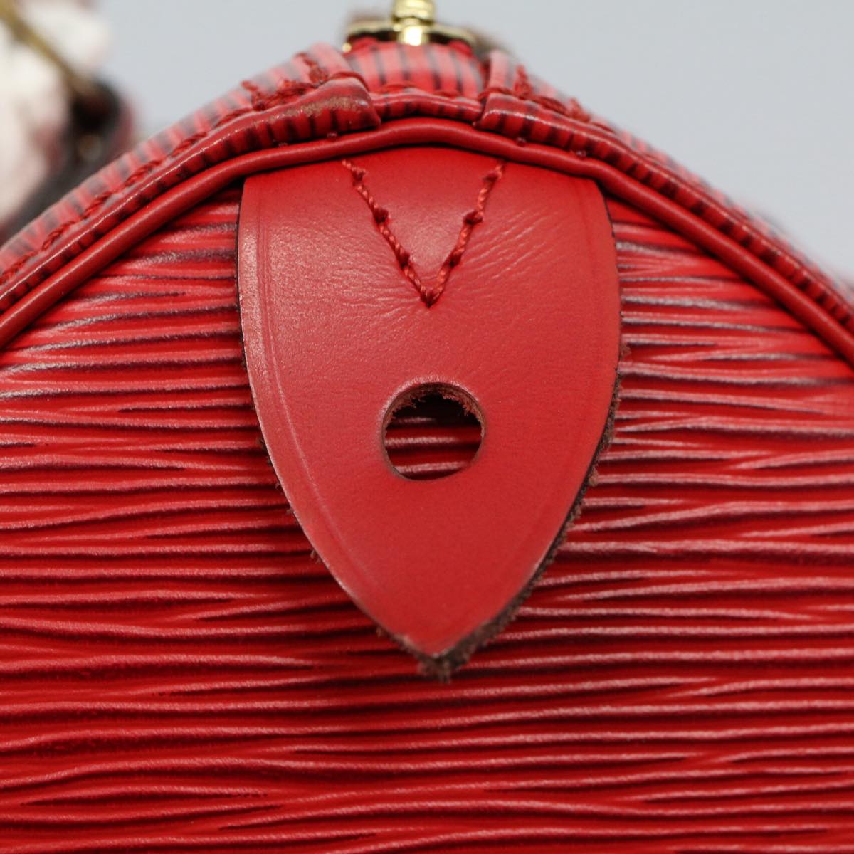 LOUIS VUITTON Epi Speedy 25 Hand Bag Castilian Red M43017 LV 55088