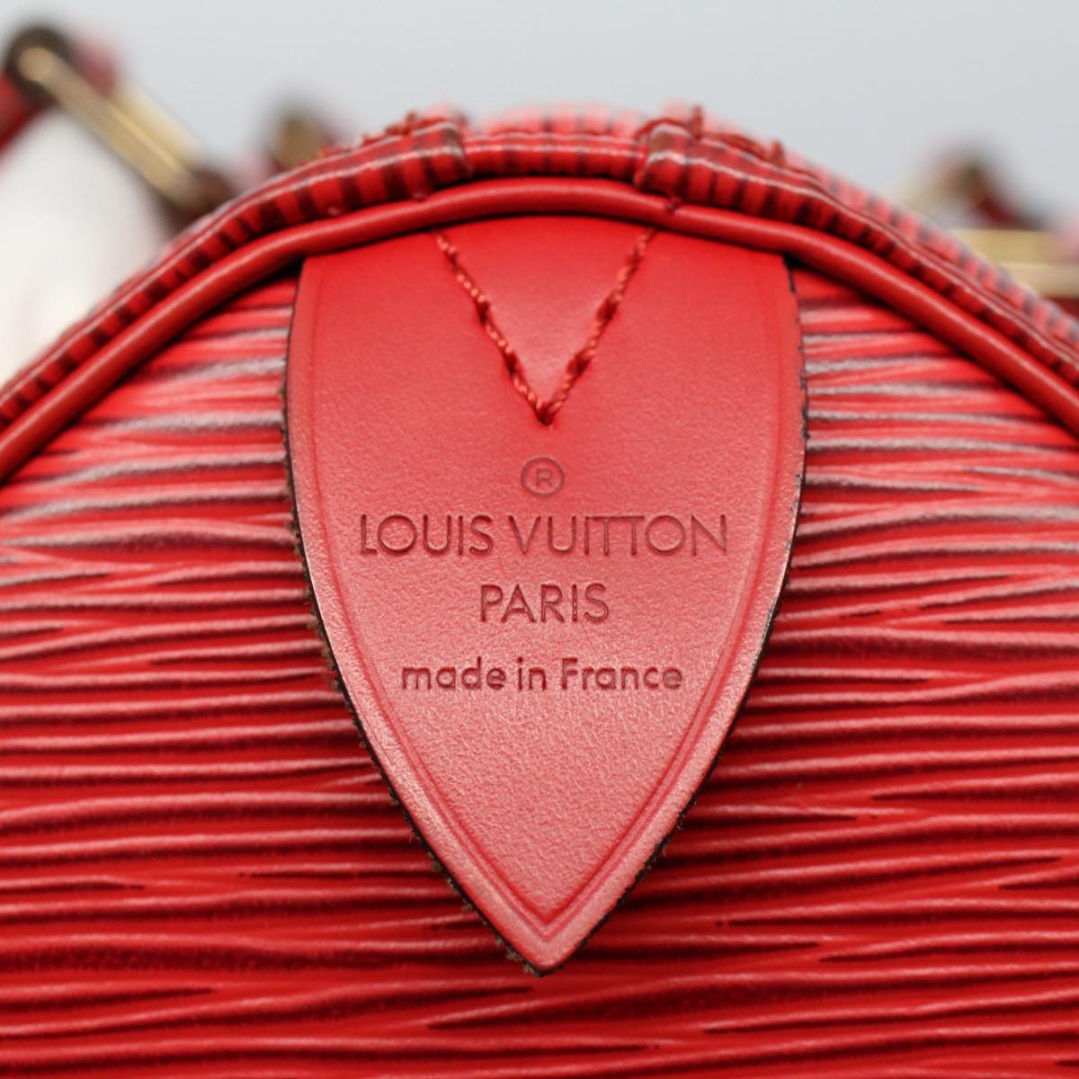 LOUIS VUITTON Epi Speedy 25 Hand Bag Castilian Red M43017 LV 55088