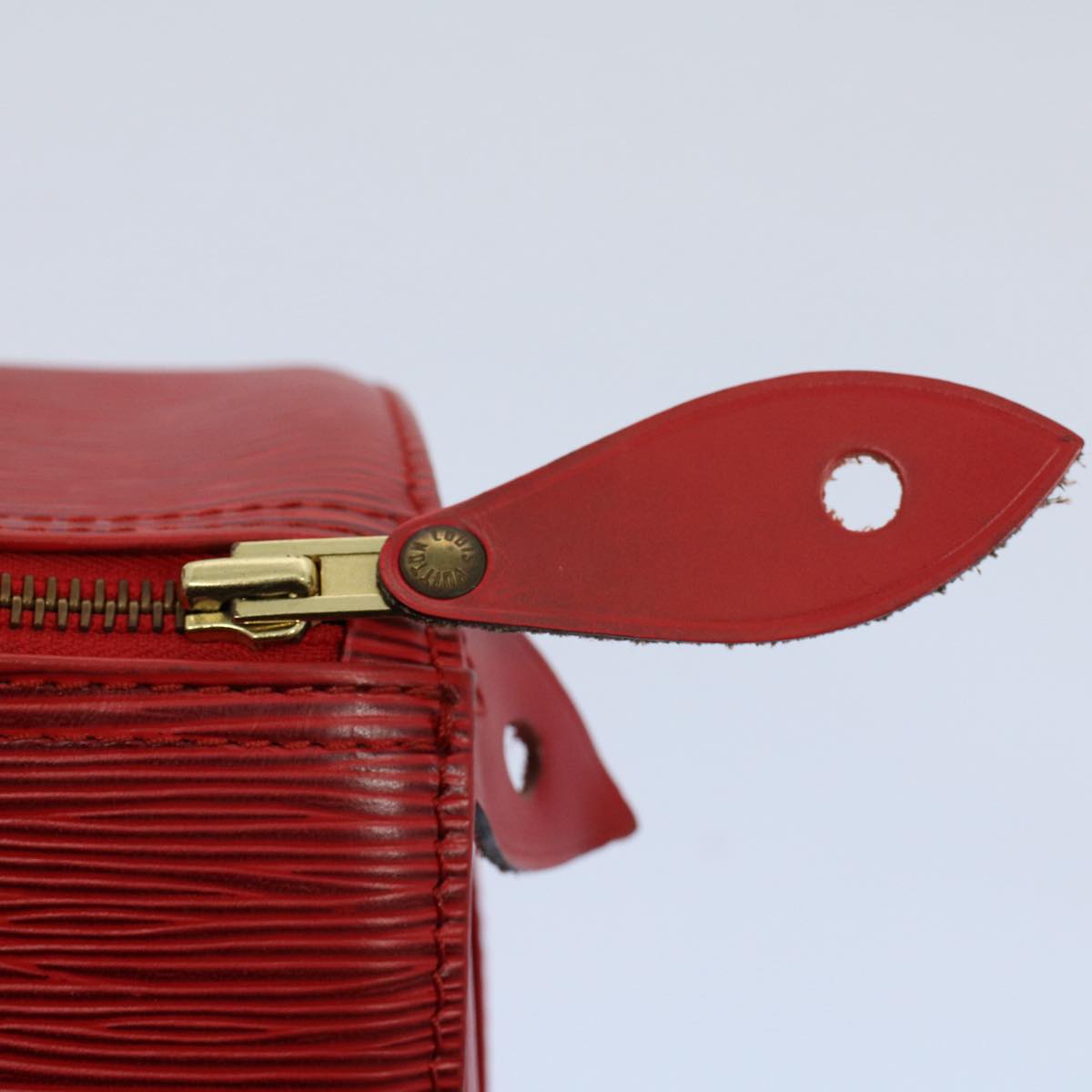 LOUIS VUITTON Epi Speedy 25 Hand Bag Castilian Red M43017 LV 55088