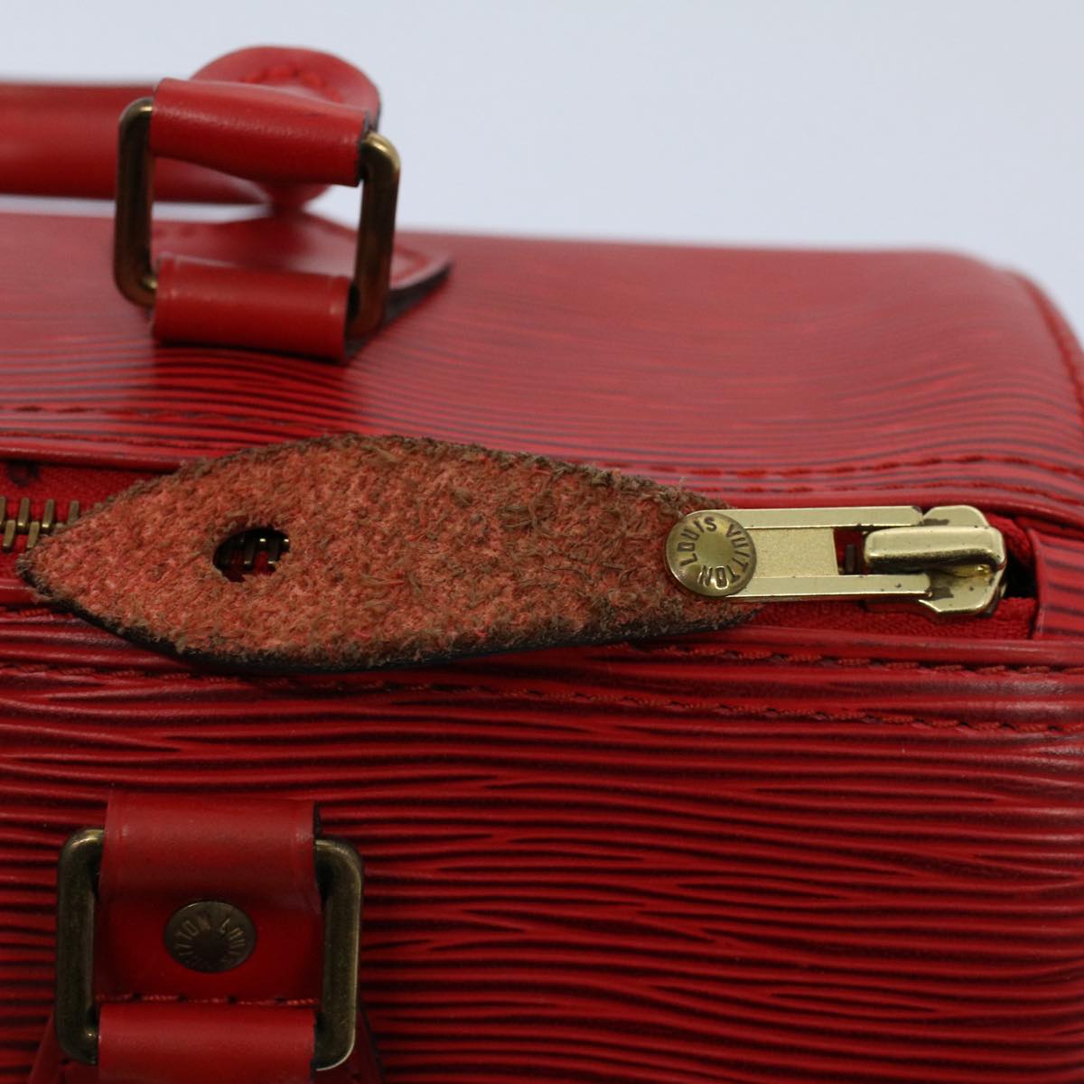 LOUIS VUITTON Epi Speedy 25 Hand Bag Castilian Red M43017 LV 55088