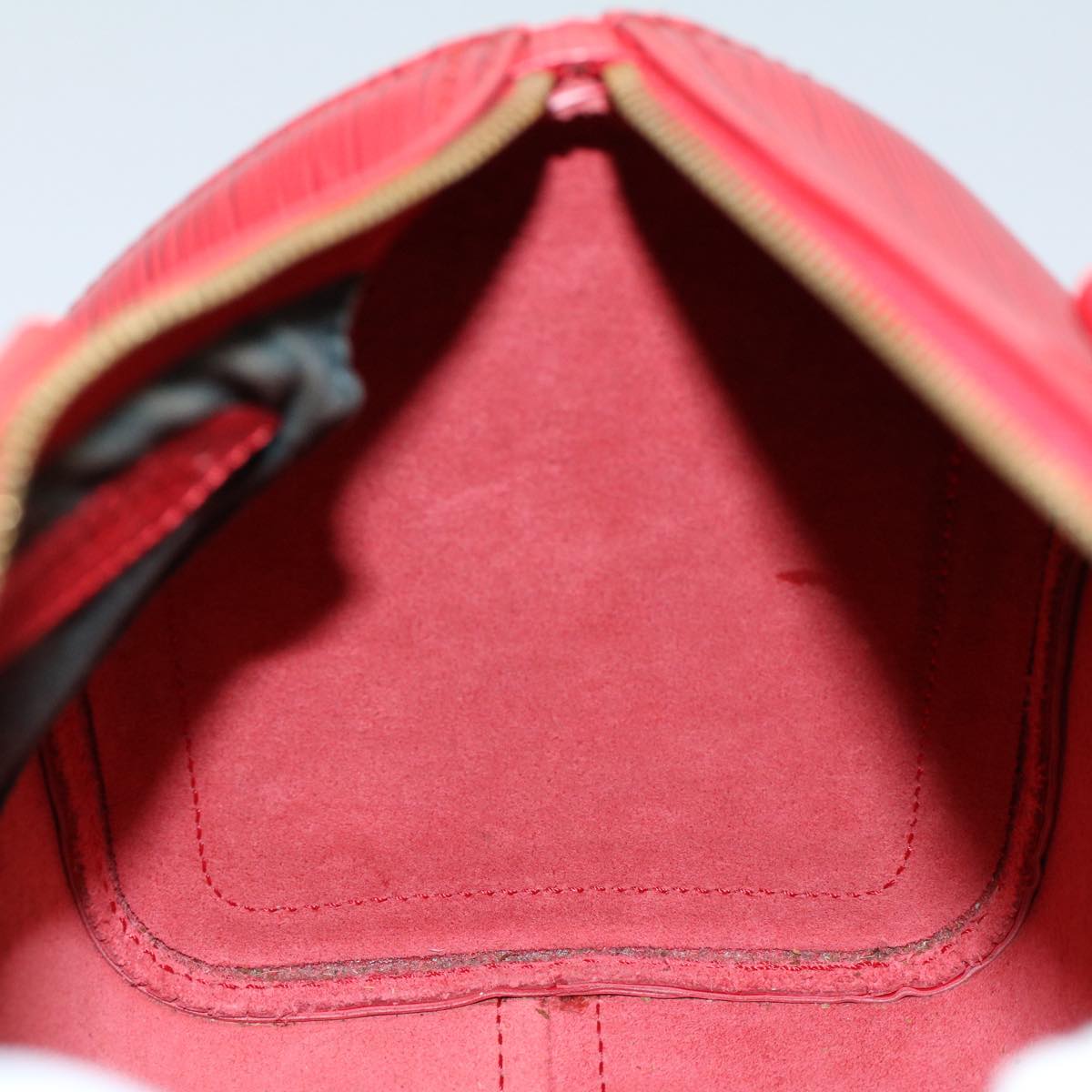 LOUIS VUITTON Epi Speedy 25 Hand Bag Castilian Red M43017 LV 55088