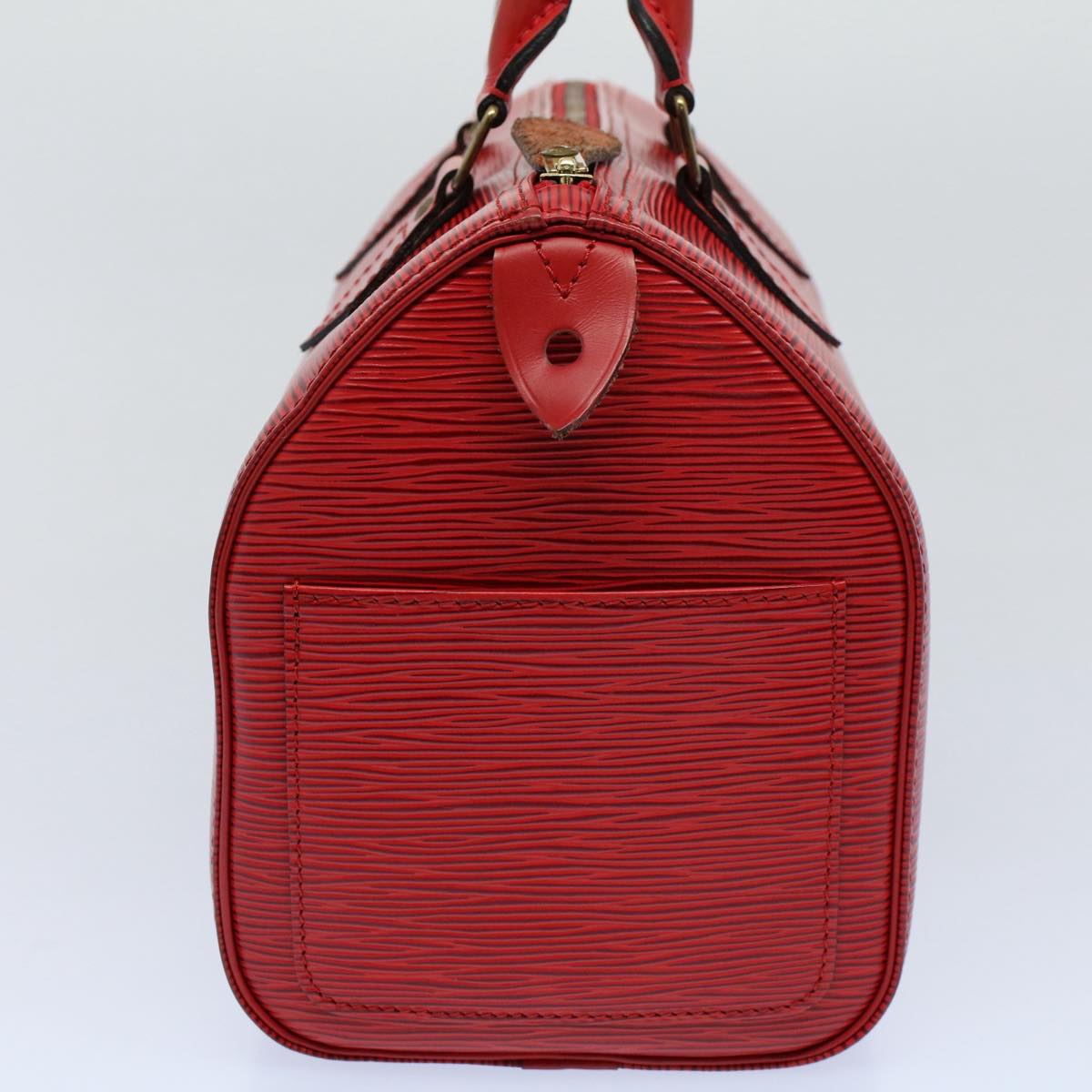 LOUIS VUITTON Epi Speedy 25 Hand Bag Castilian Red M43017 LV 55088