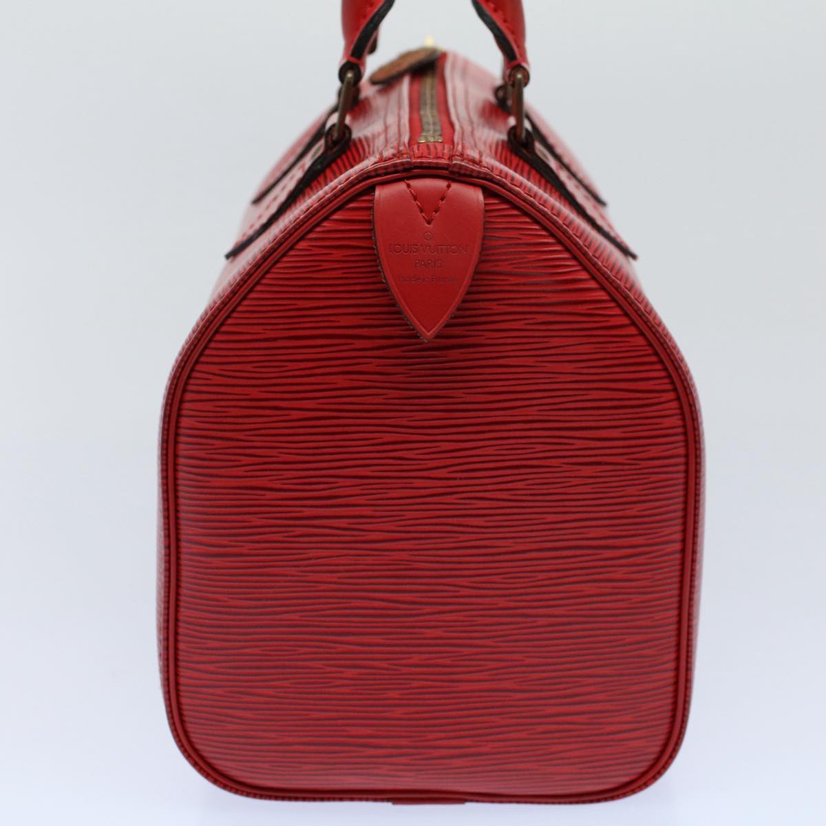 LOUIS VUITTON Epi Speedy 25 Hand Bag Castilian Red M43017 LV 55088