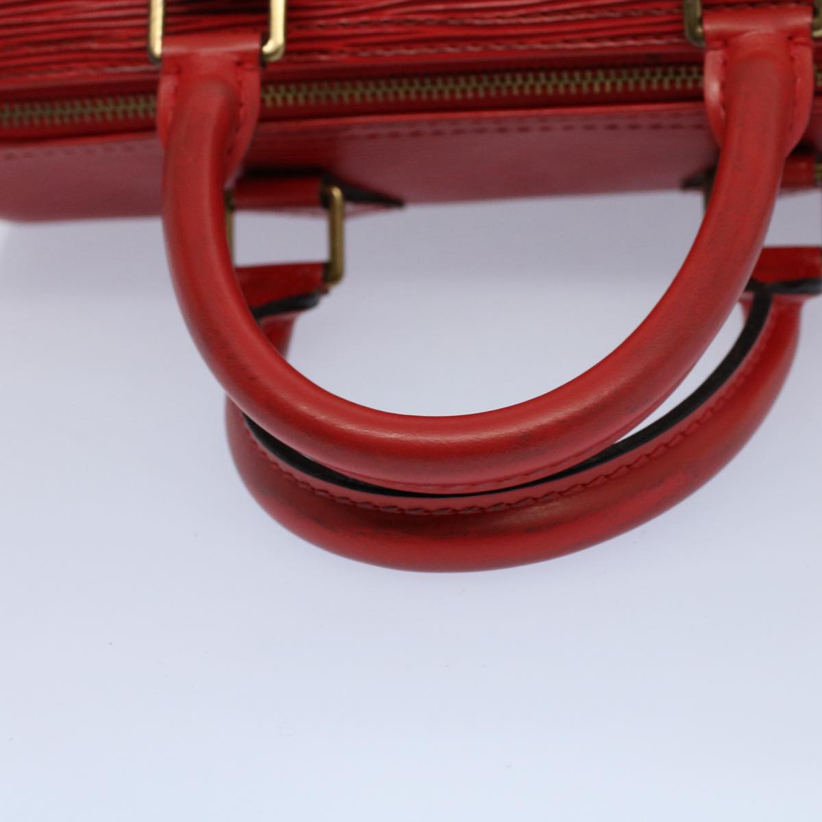 LOUIS VUITTON Epi Speedy 25 Hand Bag Castilian Red M43017 LV 55088