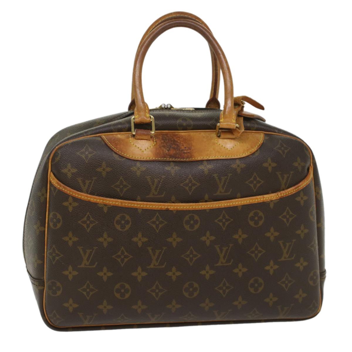 LOUIS VUITTON Monogram Deauville Hand Bag M47270 LV 55094