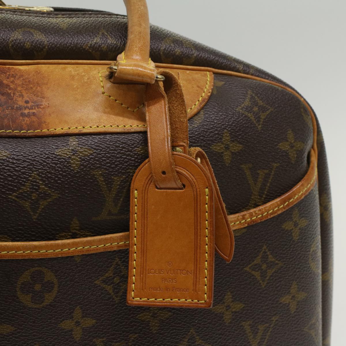 LOUIS VUITTON Monogram Deauville Hand Bag M47270 LV 55094