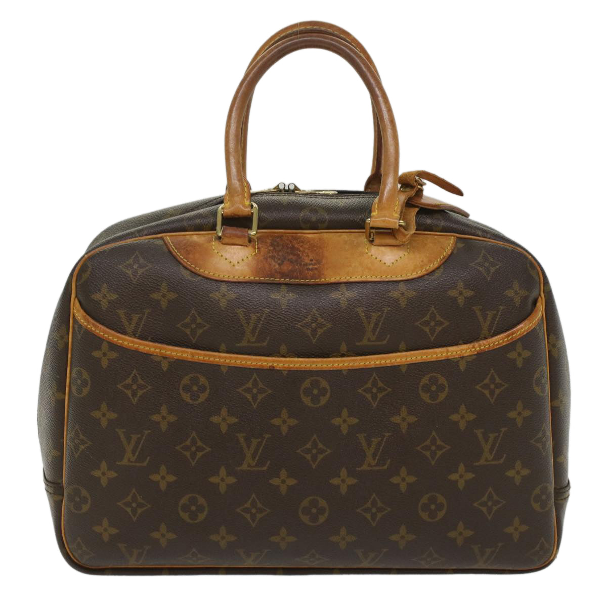 LOUIS VUITTON Monogram Deauville Hand Bag M47270 LV 55094