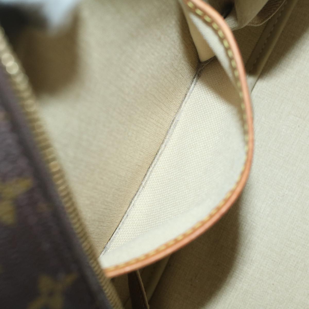 LOUIS VUITTON Monogram Deauville Hand Bag M47270 LV 55094