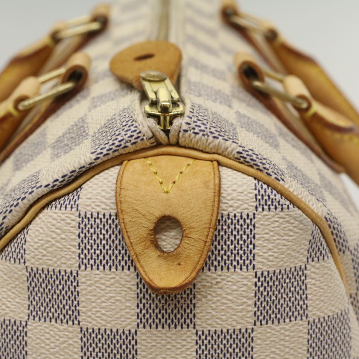 LOUIS VUITTON Damier Azur Speedy 25 Hand Bag N41534 LV 55095