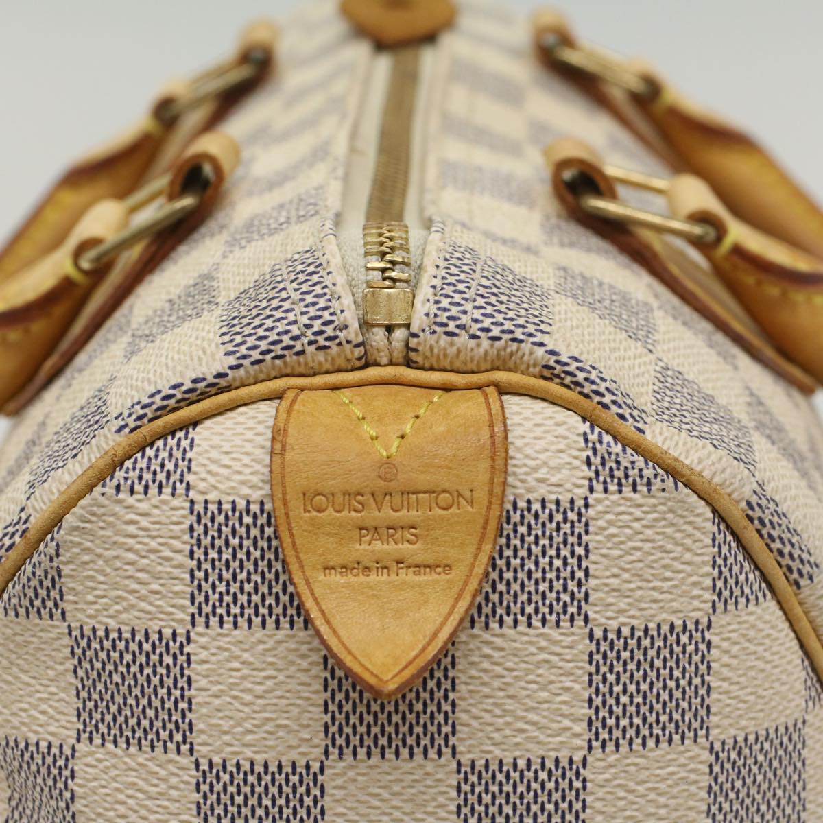 LOUIS VUITTON Damier Azur Speedy 25 Hand Bag N41534 LV 55095