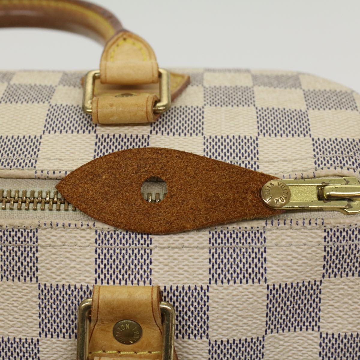 LOUIS VUITTON Damier Azur Speedy 25 Hand Bag N41534 LV 55095