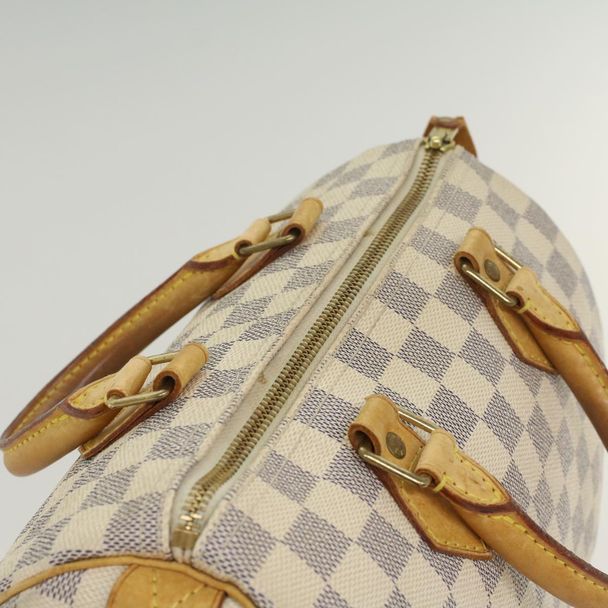 LOUIS VUITTON Damier Azur Speedy 25 Hand Bag N41534 LV 55095