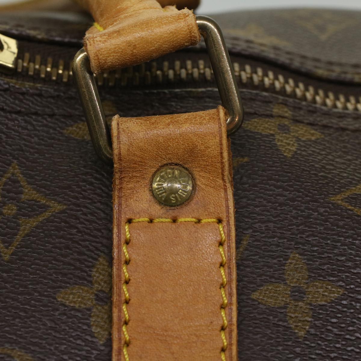 LOUIS VUITTON Monogram Keepall 60 Boston Bag M41422 LV 55098