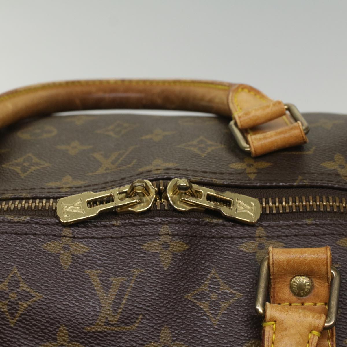 LOUIS VUITTON Monogram Keepall 60 Boston Bag M41422 LV 55098